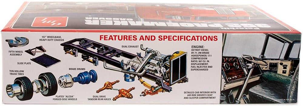 AMT 1090 1:25 Peterbilt 352 Pacemaker Cabover