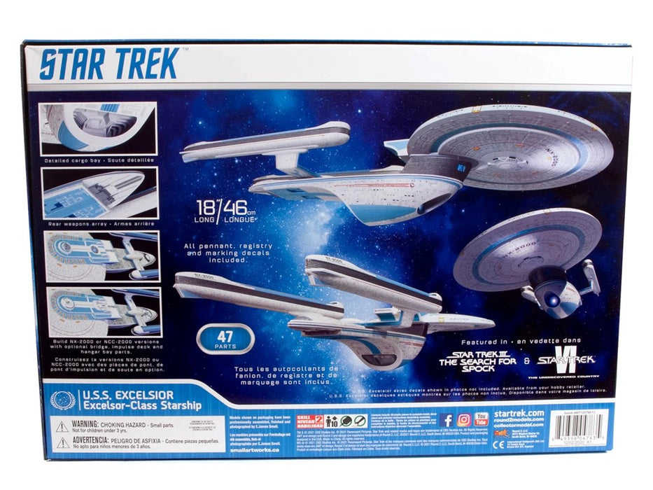 AMT 1257 1:1000 Star Trek III: The Search for Spock - U.S.S Excelsior NX-2000