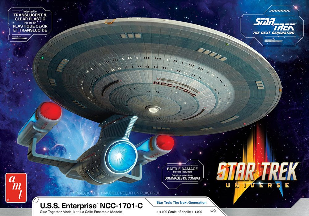 AMT 1332 1:1400 Star Trek: The Next Generation - U.S.S. Enterprise NCC-1701-C