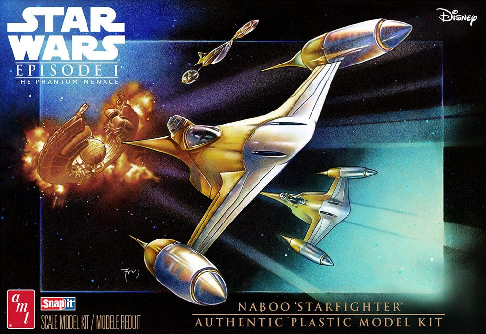 AMT 1376 1:48 Star Wars: Naboo Starfighter