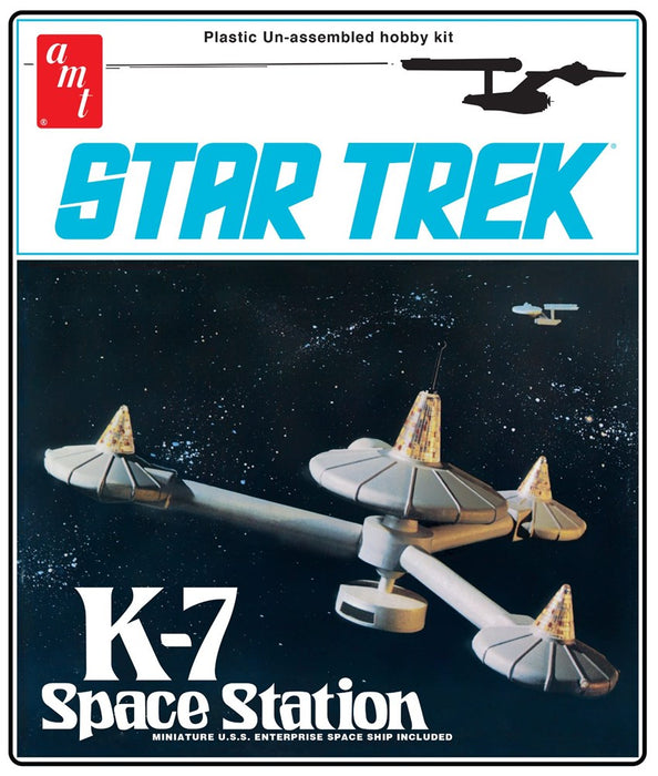 AMT 1415 1:7600 Star Trek: The Original Series - K-7 Space Station