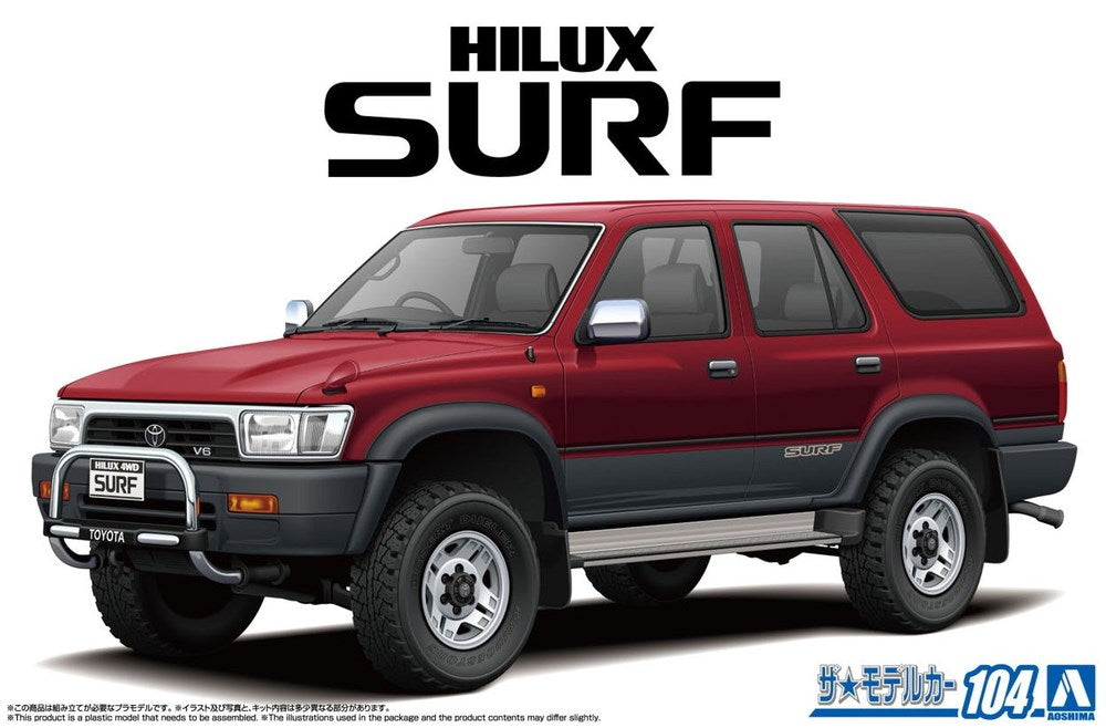 Aoshima 20208 1:24 Hilux Surf SSR-X Wide Body '91