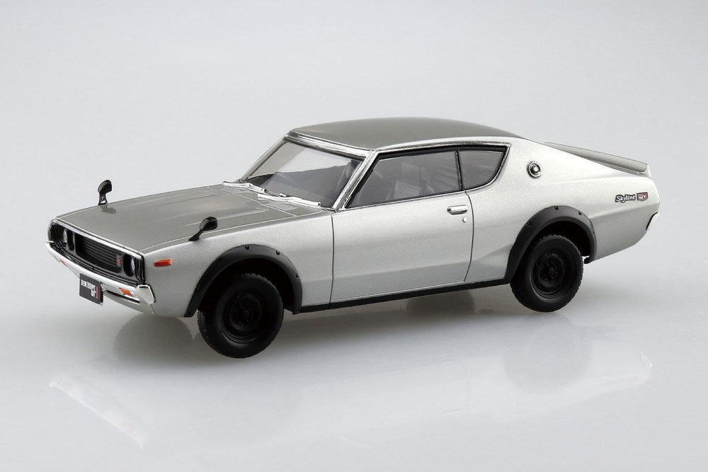 Aoshima 6464 - Snap Kit - 1:32 Nissan C110 Skyline GT-R Silver