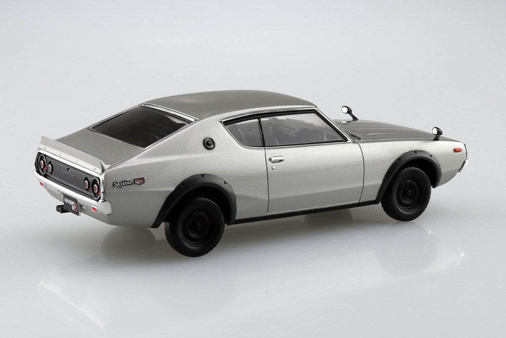 Aoshima 6464 - Snap Kit - 1:32 Nissan C110 Skyline GT-R Silver