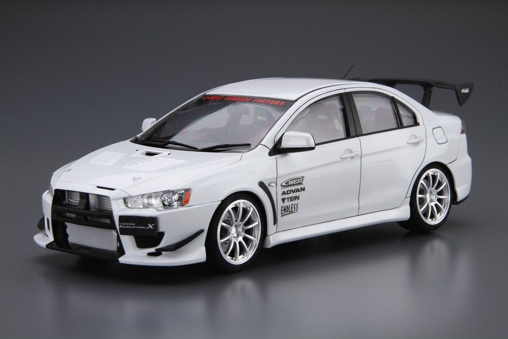 Aoshima 6929 1:24 C-WEST CZ4A Lancer Evolution '07 Mitsubishi