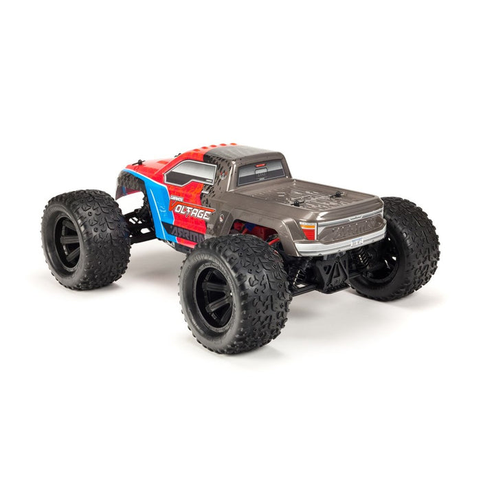 Arrma ARA102727IT3 Granite Voltage 2WD Mega 1:10 Monster Truck RTR Red/Black Includes Metal Gear Savox Servo NiMh Battery & Charger