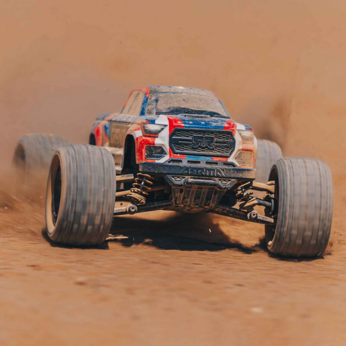 Arrma Granite Grom Mega 380 Brushed 4x4 Monster Truck RTR - Blue (Battery & Charger included)