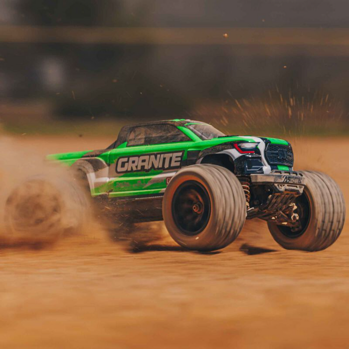 Arrma Granite Grom Mega 380 Brushed 4x4 Monster Truck RTR - Green (Battery & Charger included)