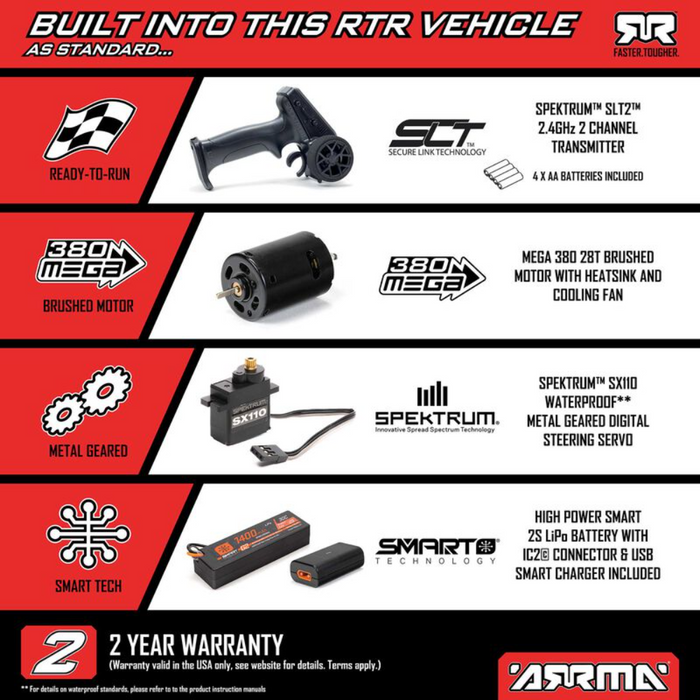 Arrma Mojave Grom - Ready to Assemble Kit (Battery & Charger included)