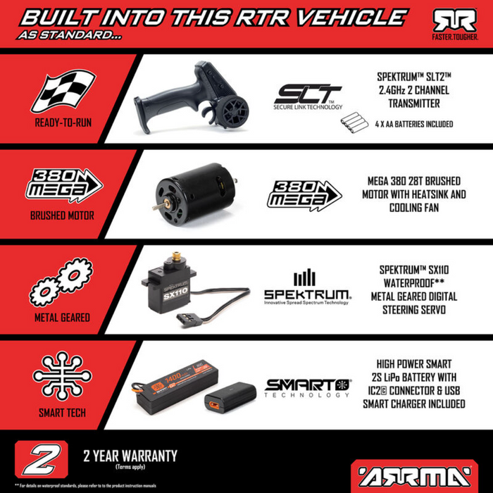 Arrma Freedom Flyer Grom (Battery & Charger included)