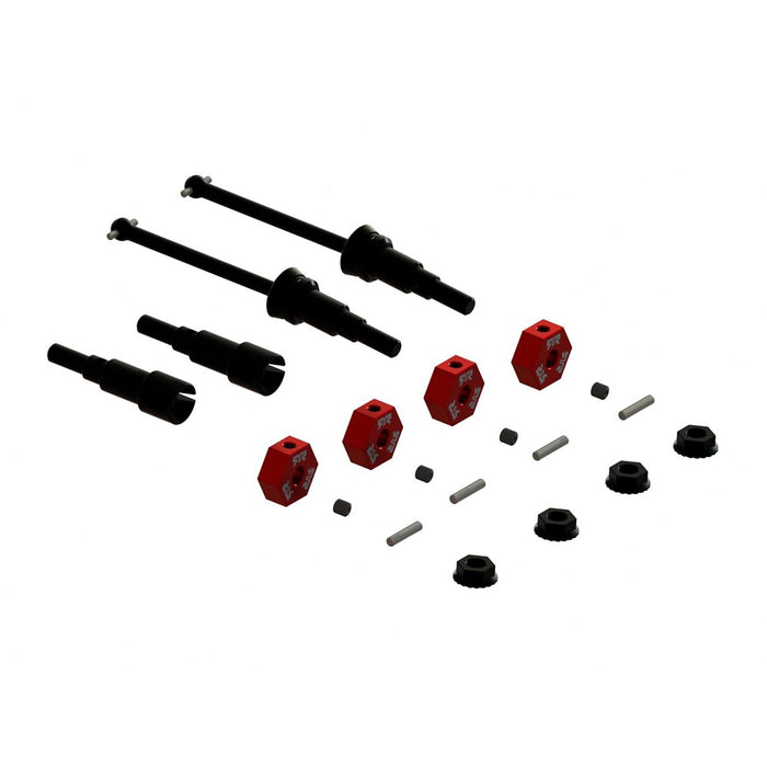 Arrma ARA311231 Metal axle & Wheel Hex Set B (4pcs) - 1:16 Mojave Grom 223S