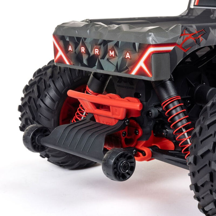 Arrma ARA3537T1 Quake 223S DSC 2WD RTR Brushless Monster Truck, Red