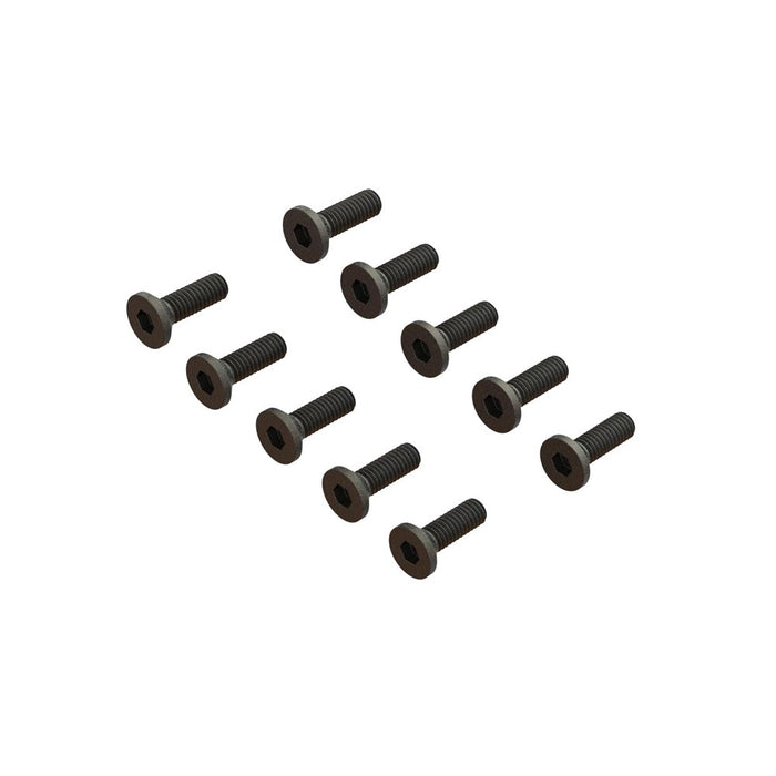 Arrma ARA702016 Flat Head Screw M2.5x8 (10pcs)