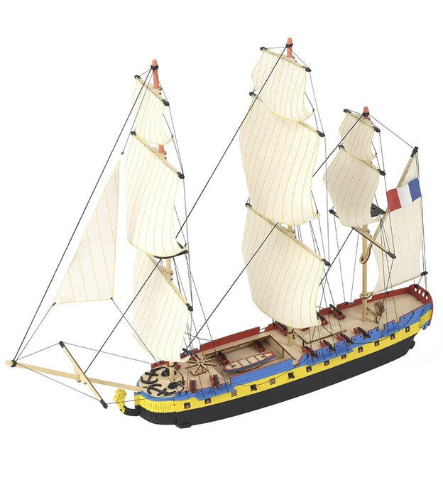 Artesania 17000 1:160 Hermione La Fayette - Wooden Easy Kit w/Paints