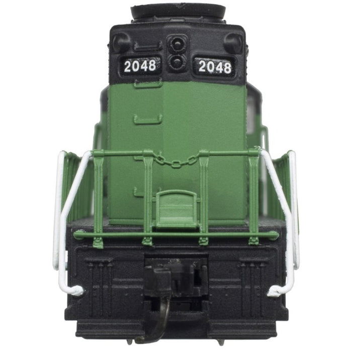 Atlas 40004509 N EMD GP20 - ESU LokSound and DCC - Master(TM) Gold -- Burlington Northern 2058 (Cascade Green, black, white)