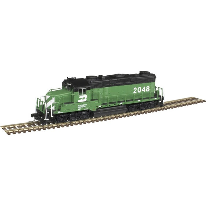 Atlas 40004509 N EMD GP20 - ESU LokSound and DCC - Master(TM) Gold -- Burlington Northern 2058 (Cascade Green, black, white)