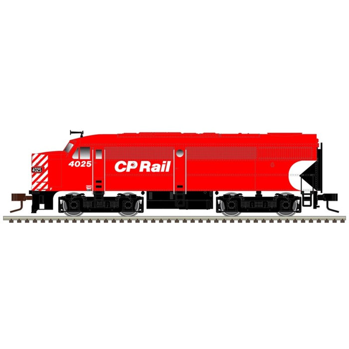 Atlas 40005056 N Alco FA1 Large Numberboards - Standard DC - Master(R) Silver -- Canadian Pacific #4025 (Action Red, white, black, Multimark Logo)