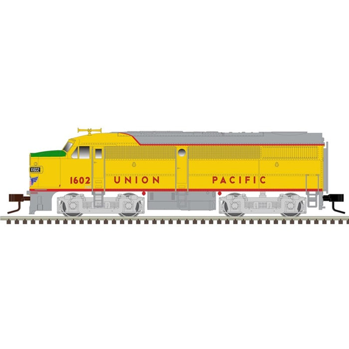 Atlas 40005071 N Alco FA1 Large Numberboards - Standard DC - Master(R) Silver -- Union Pacific #1602 (Armour Yellow, gray, red)