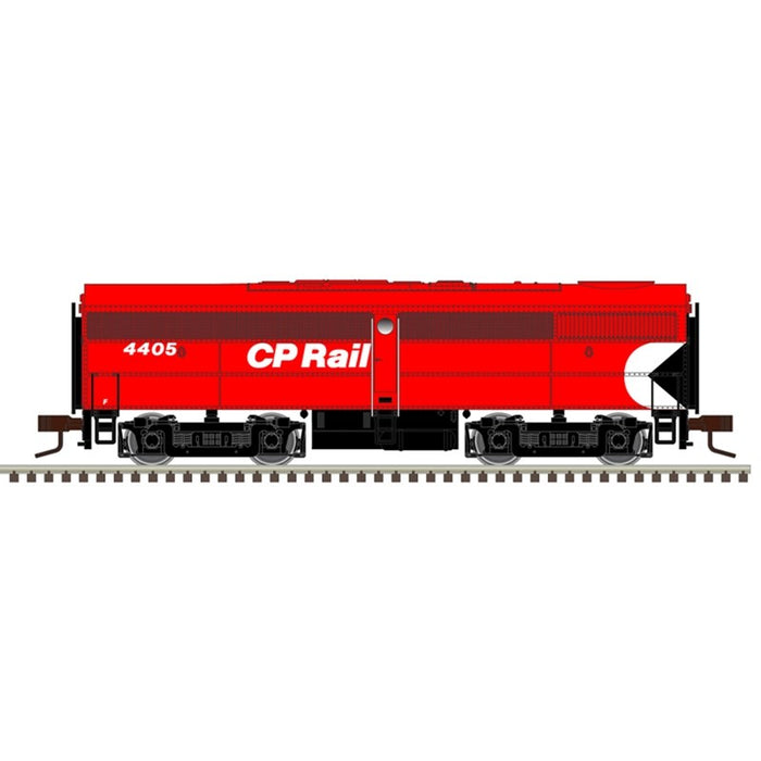 Atlas 40005076 N Alco FB1 - Standard DC - Master(R) Silver -- Canadian Pacific #4406 (Action Red, white, black, Multimark Logo)