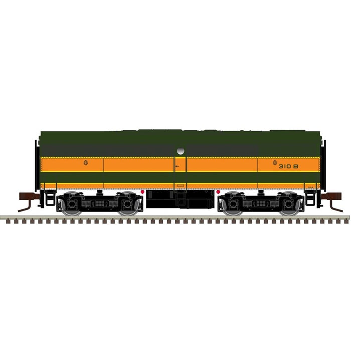Atlas 40005077 N Alco FB1 - Standard DC - Master(R) Silver -- Great Northern #310B (Omaha Orange, Pullman Green, yellow)