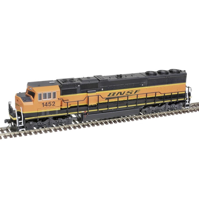 Atlas 40005205 N EMD SD60M with Ditch Lights - BNSF Railway #1452 (Master Silver series - DC/DCC Ready)