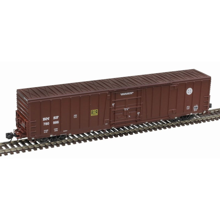 Atlas 50006544 N Class BX-177 Plug-Door Boxcar - Ready to Run - Master(R) -- BNSF Railway #781024 (Boxcar Red, White Circle Cross Logo)