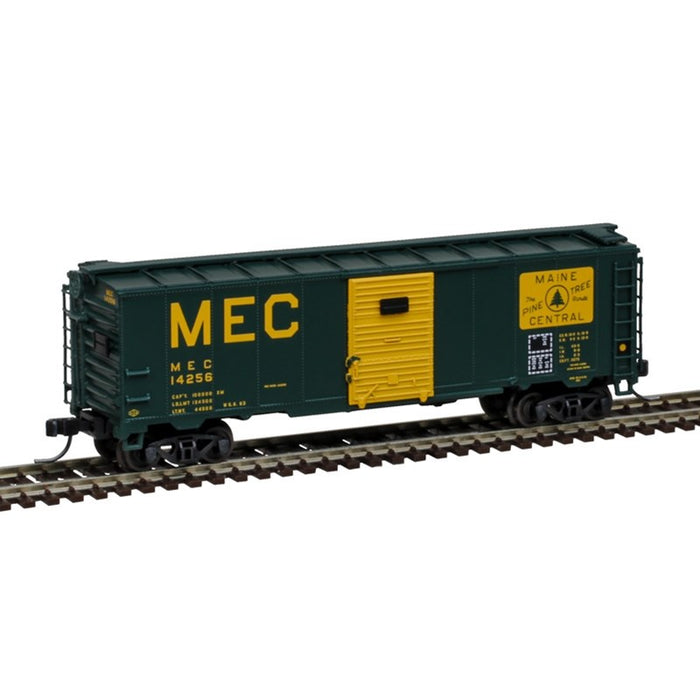 Atlas 50007093 N 1932 ARA 40' Steel Boxcar - Ready to Run - Master(R) -- Maine Central #14237 (green, Harvest Gold, Pine Tree Route Logo)