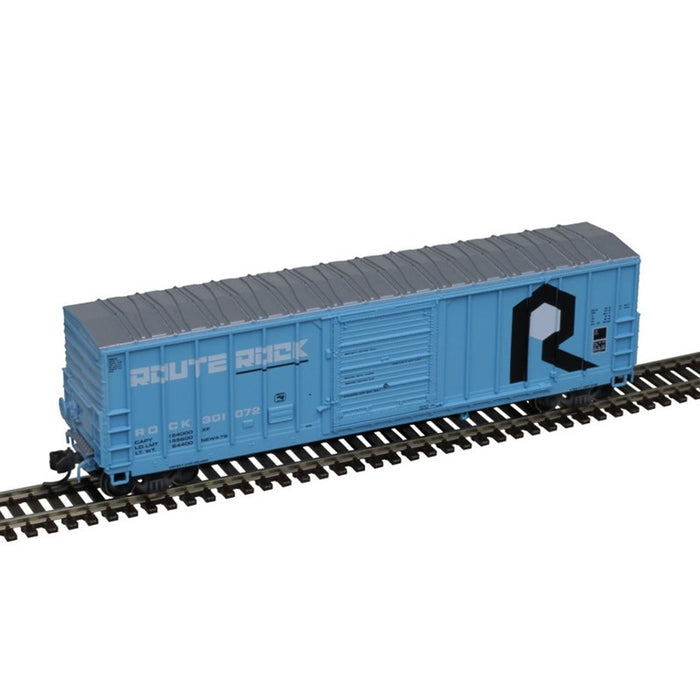 Atlas 50007142 N CNCF 5000 50' Boxcar - Ready to Run - Master(R) -- Rock Island #301072 (blue, white, black)