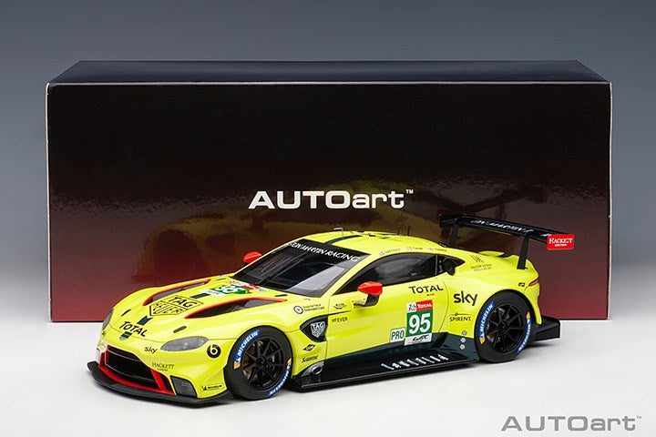 AutoArt 81808 1:18 '18 Aston Martin Vantage GTE Le Mans Pro 2018 SORENSEN/THIIM/TURNER #95 - Discontinued