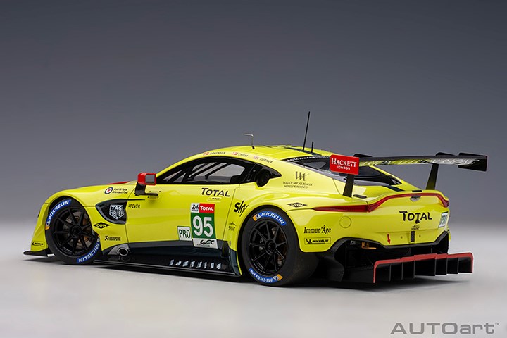 AutoArt 81808 1:18 '18 Aston Martin Vantage GTE Le Mans Pro 2018 SORENSEN/THIIM/TURNER #95 - Discontinued