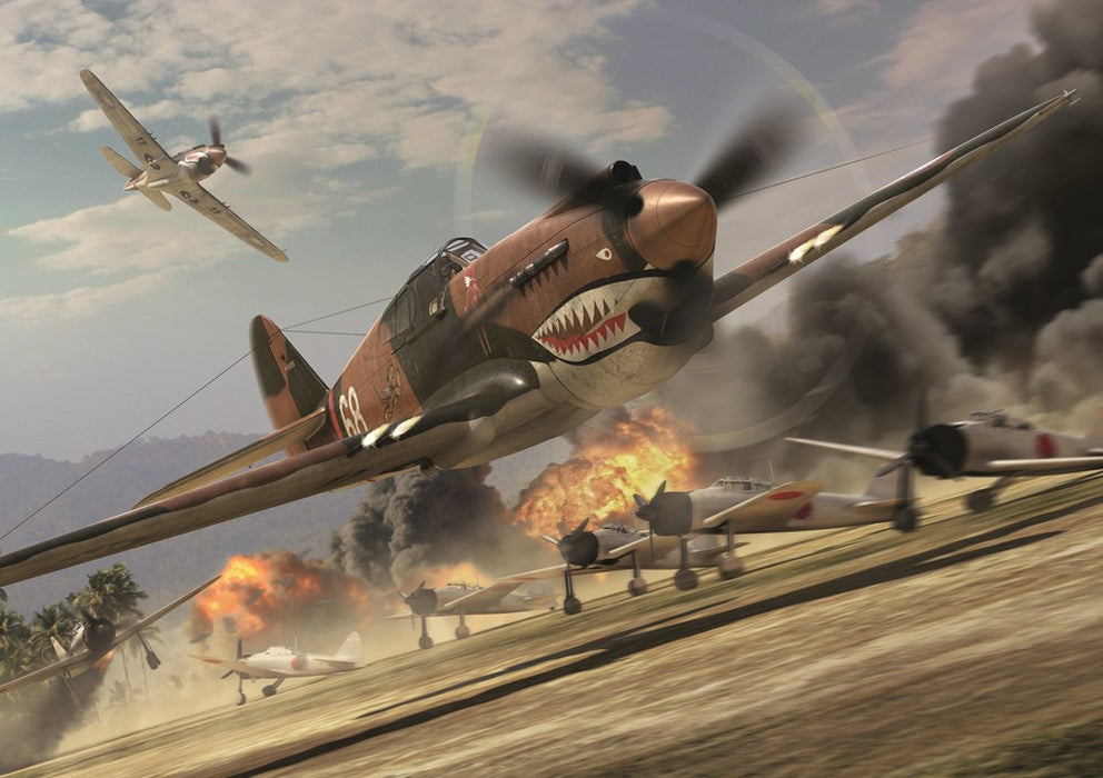 Kidicraft AX5002 Airfix 1000pc Jigsaw Puzzle - Curtiss P-40B Warhawk