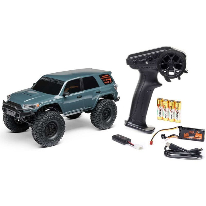 Axial AXI-2035T2 SCX24 1:24 Toyota 4Runner 4x4 RTR Brushed Rock Crawler (Battery & Charger Included), Gray
