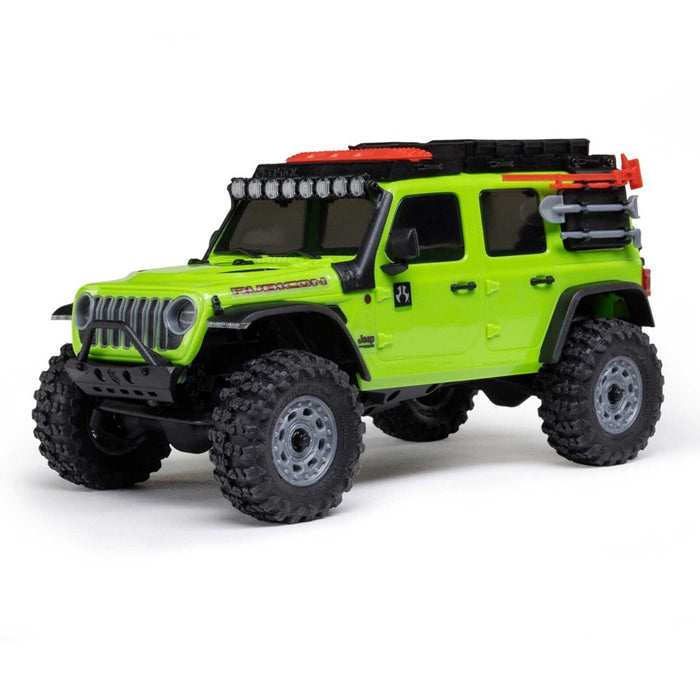 Axial AXI-2261T1 SCX30 Jeep Wrangler JLU 4X4 RTR Brushed Rock Crawler (Battery & Charger Included), Green