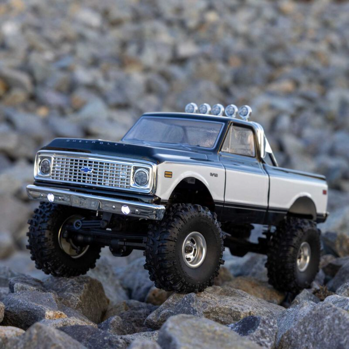 Axial AXI-3408T1 1/24 SCX24 1971 Chevrolet C10 4WD Truck RTR, Black