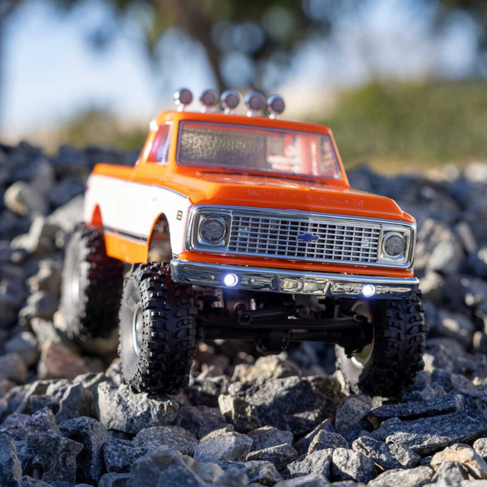 Axial AXI-3408T2 1/24 SCX24 1971 Chevrolet C10 4WD Truck RTR, Orange