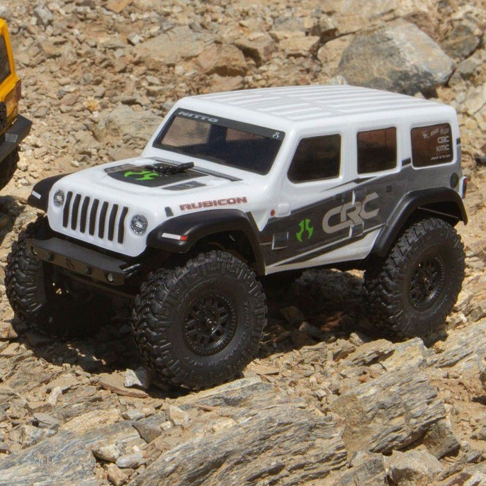 XX Axial SCX24 1/24 2019 Jeep Wrangler JLU CRC 4WD RTR, White - Discontinued