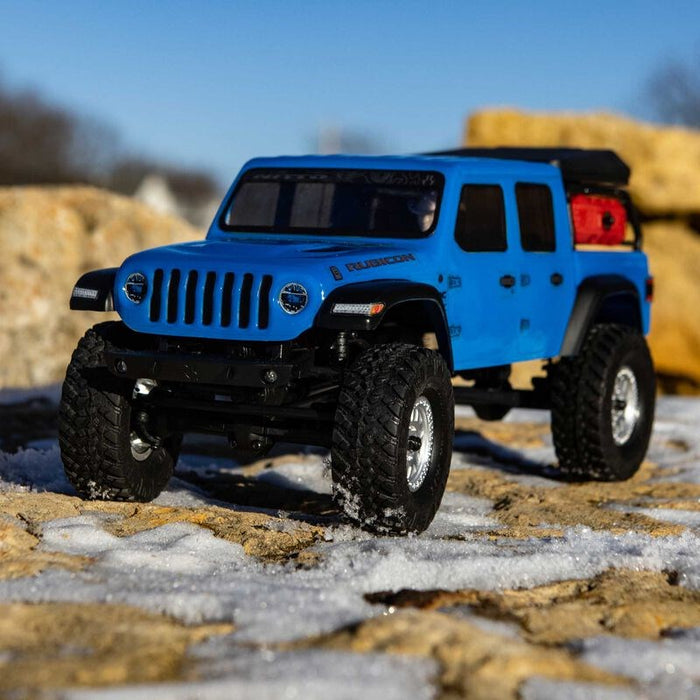 XX Axial SCX24 1/24 Jeep Gladiator 4WD RTR, Blue - Discontinued