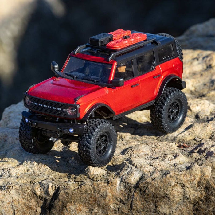 Axial SCX24 1/24 2021 Ford Bronco 4WD RTR, Red