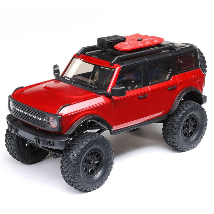 Axial SCX24 1/24 2021 Ford Bronco 4WD RTR, Red