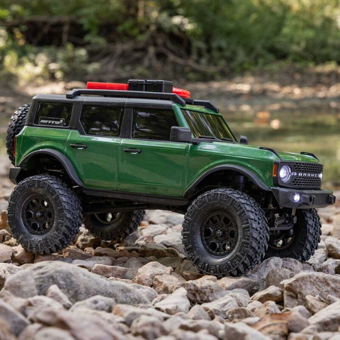 Axial AXI00006V2T5 SCX24 1:24 Ford Bronco 4X4 RTR Brushed Rock Crawler - Green