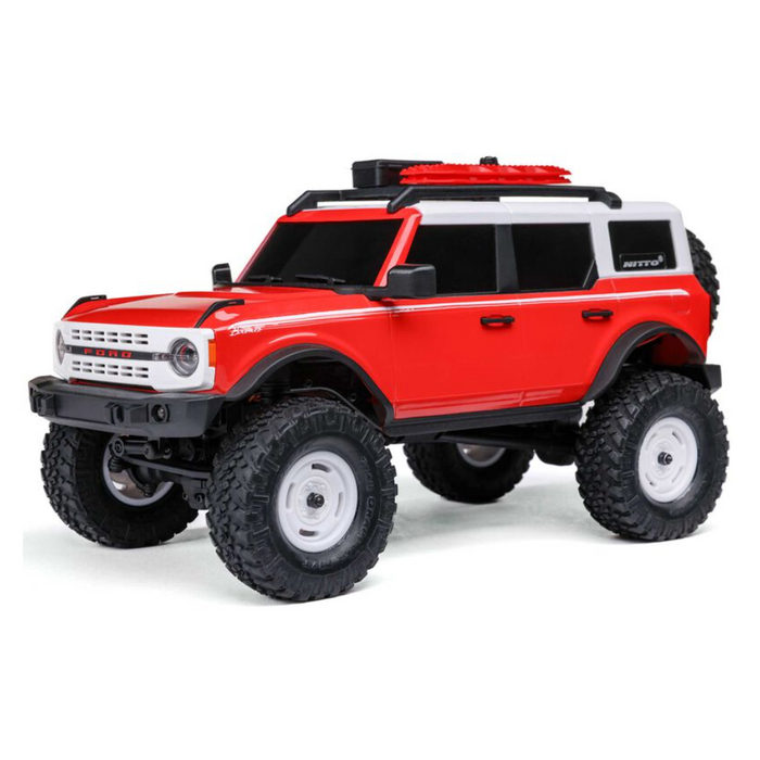 Axial SCX24 1:24 Ford Bronco Heritage Edition 4X4 RTR, Red