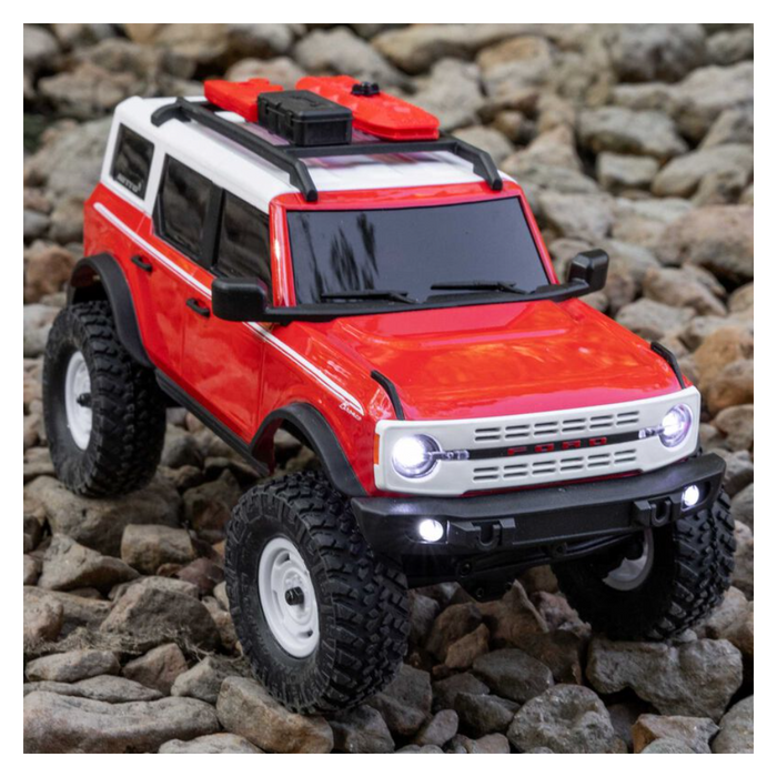 Axial SCX24 1:24 Ford Bronco Heritage Edition 4X4 RTR, Red