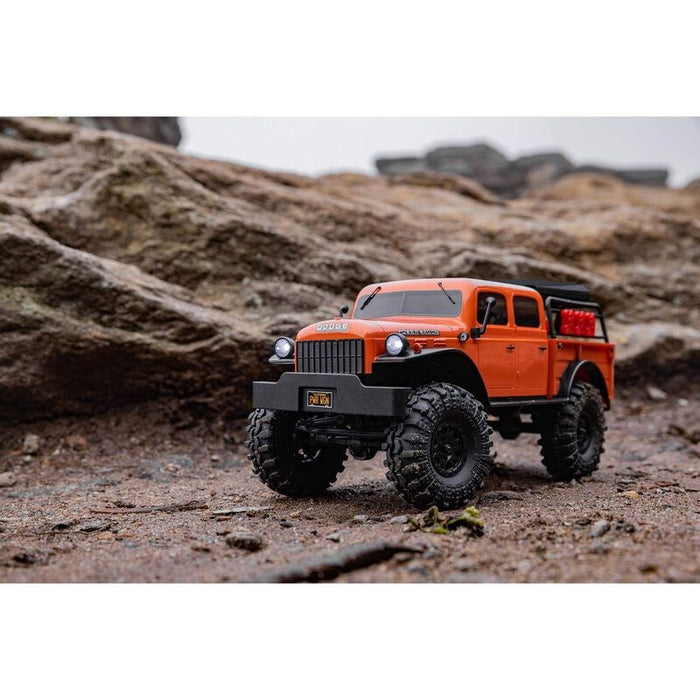 Axial AXI00007T1 SCX24 1:24 Dodge Power Wagon 4WD RTR, Orange
