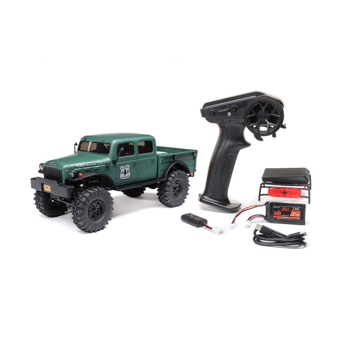 Axial SCX24 1:24 Dodge Power Wagon 4WD RTR, Green