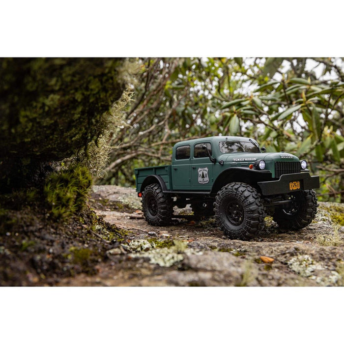 Axial SCX24 1:24 Dodge Power Wagon 4WD RTR, Green