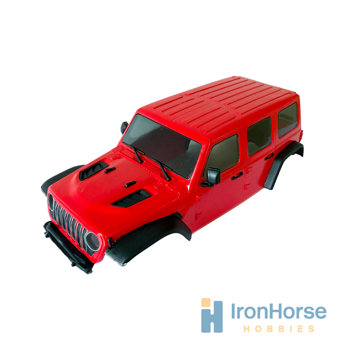 Axial SCX30 Jeep Wrangler JLU Red Body (Custom)