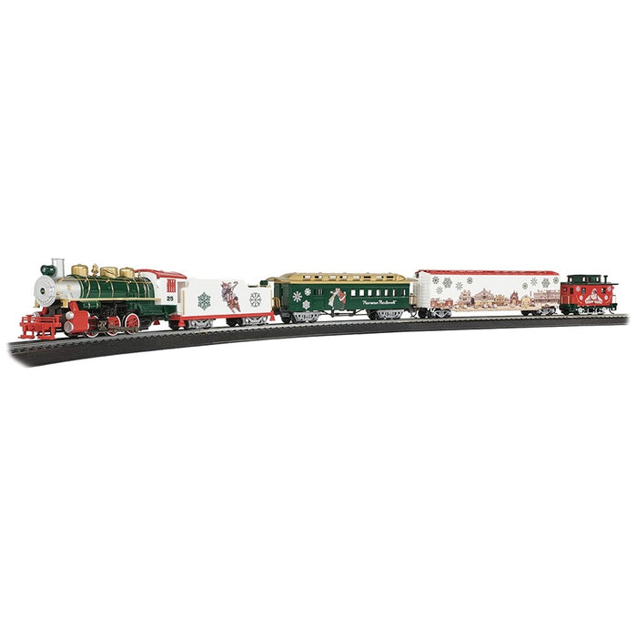 Bachmann USA 00774 [HO] Norman Rockwell "Christmas Express" Train Set