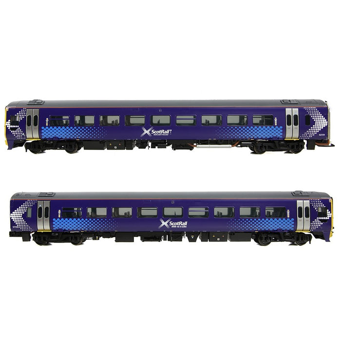 Branchline [OO] 31-498 Class 158 2-Car DMU 158729 ScotRail Saltire