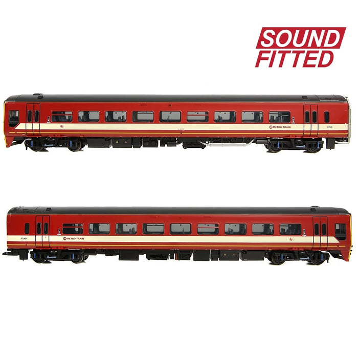 Bachmann Branchline 31-502ASF [OO] 1:76 Class 158 2-Car DMU 158901 BR WYPTE Metro