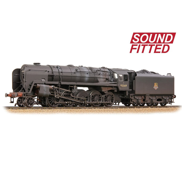 Bachmann Branchline 32-852ASF [OO] 1:76 BR Standard 9F with BR1F Tender 92069 BR Black (Early Emblem) [W]
